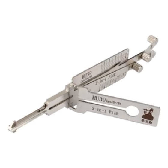 Original Lishi 2-In-1 Pick and Decoder Quad Lifter HU39